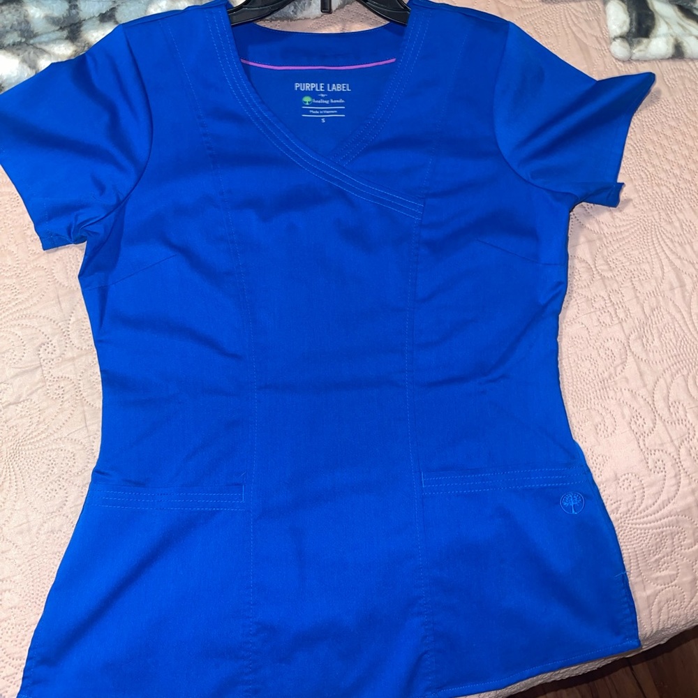 healing hands purple label scrubs
